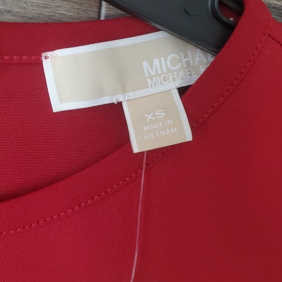 NEW Michael Kors Women's Long Sleeve Maxi Dress Maroon Color  Size XS * - Picture 9 of 14